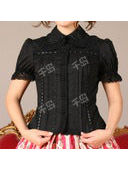 Six Lace Blouse