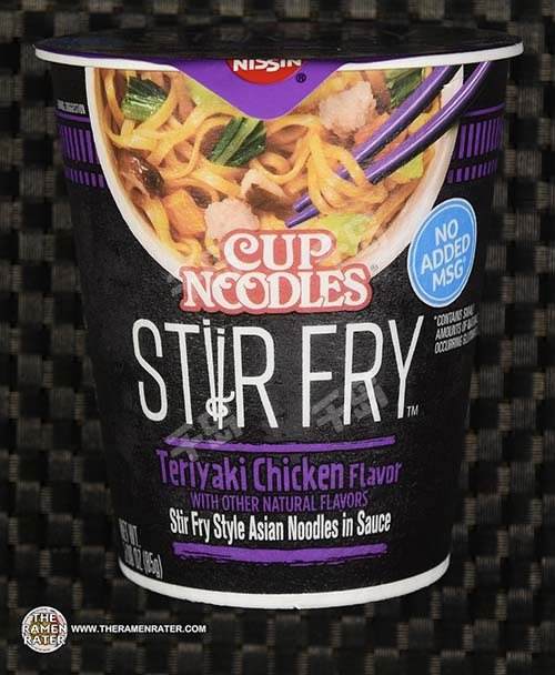 Nissin Cup Noodles Stir Fry Teriyaki Chicken Flavor