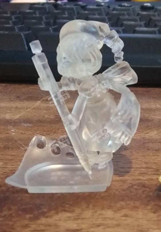 Chobits Capsule Figure Gensakuban 李子 Clear ver.