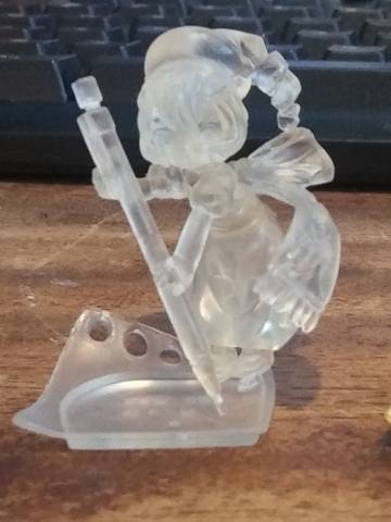 Chobits Capsule Figure Gensakuban 李子 Clear ver.