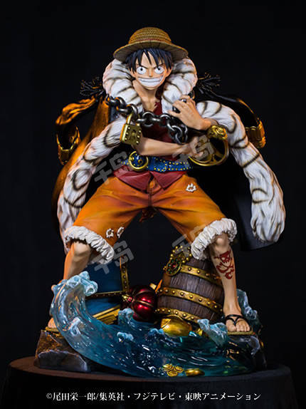 One Piece Log Collection Statue 蒙奇·D·路飞 