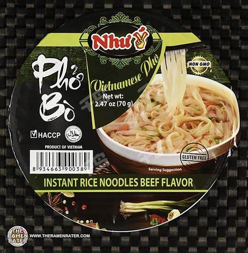 Vietnamese Pho Instant Rice Noodles Beef Flavor