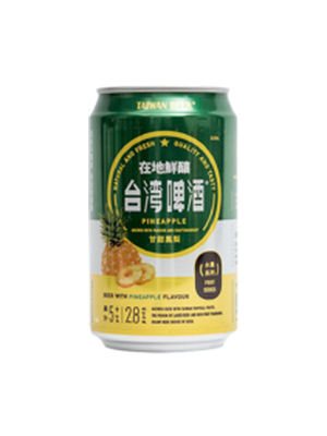 台湾啤酒甘甜凤梨