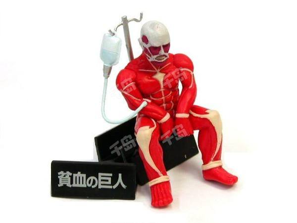 Shingeki no Kyojin Desktop Figure Sungeki no Kyojin 超大型巨人 Secret