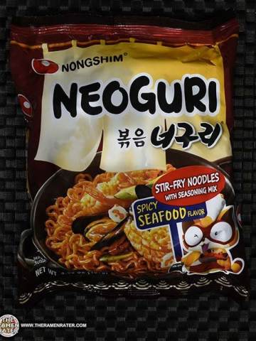 Neoguri Stir-fry Noodles Spicy Seafood