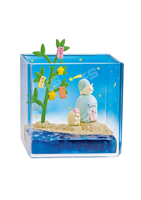 Sumikko Gurashi Four Seasons Terrarium 假蜗牛 粉圆  蜥蜴 