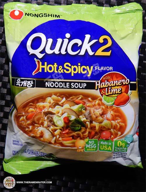 Quick2 Hot & Spicy Noodle Soup With Habanero & Lime