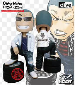 Crazy Heads 河内铁生 Dive Limited Edition