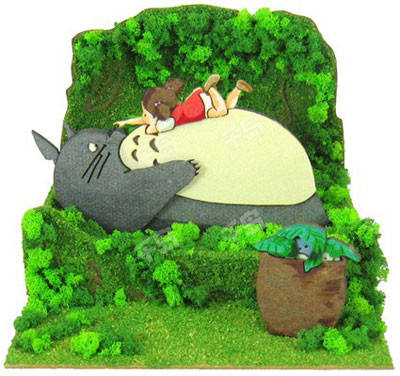 Miniatuart Kit Studio Ghibli Mini 草壁梅 龙猫 