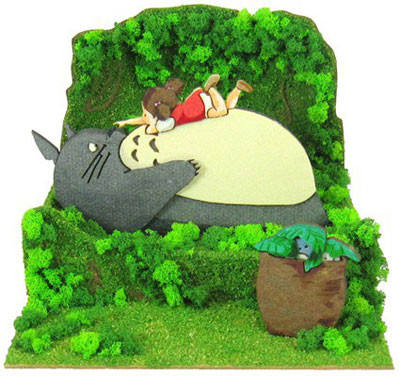 Miniatuart Kit Studio Ghibli Mini 草壁梅 龙猫 