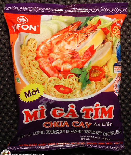 Mì Gà Tìm Chua Cay Hot & Sour Chicken Flavor Instant Noodles