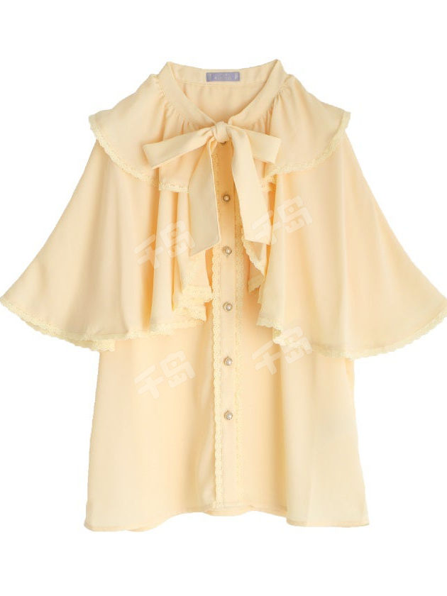 Kawaii - Cape styled Blouse