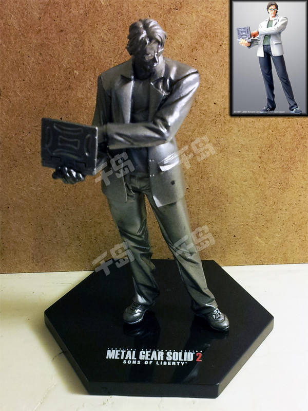 Konami Figure Collection - Metal Gear Solid 2 - Sons of Liberty 哈尔·艾默里克 Gunmetallic