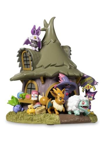 Haunted Pokémon Village 扒手猫 伊布 妙蛙种子 梦妖魔 走路草 嗡蝠 Mismagius Charm Shop