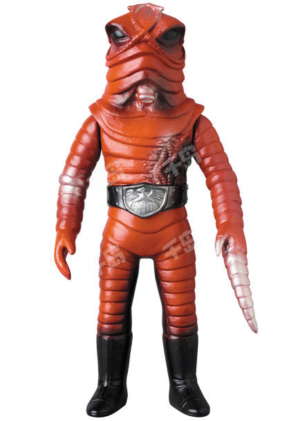 Toei Retro Sofubi Collection 蚯蚓男 Middle Size