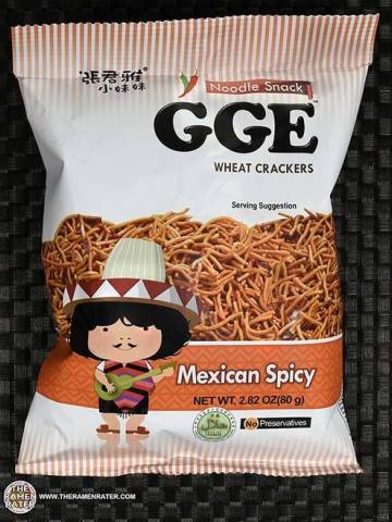 GGE Noodle Snack Wheat Crackers Mexican Spicy