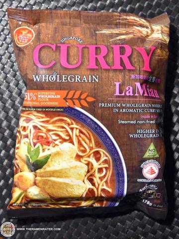 Singapore Curry Wholegrain La Mian