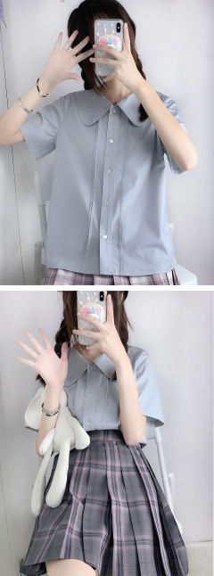 小菱女子中学·衬衫-资料图