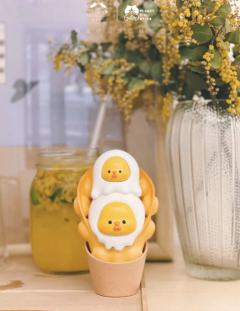 鸡蛋仔双球甜筒-资料图