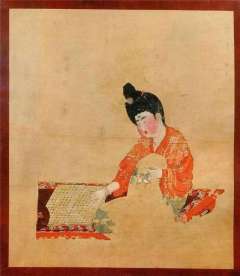 弈棋仕女图-资料图