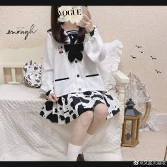 一只小奶牛·水手服-资料图