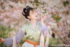 唐制褙子半臂汉服-资料图