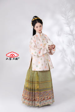 婚服飞凤天马满地·马面裙-资料图