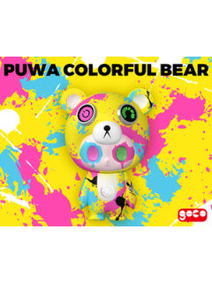 PUWA COLORFUL BEAR 彩色熊-资料图