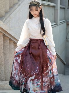 百鸟朝凤咕咕咕·马面裙-资料图