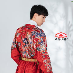 汉服蟒纹·曳撒贴里-资料图