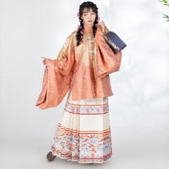 婚服云鹤·马面裙-资料图