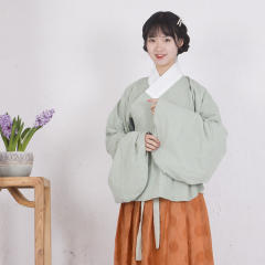 中式禅服·短袄-资料图