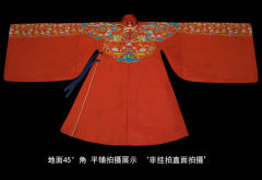 仿妆花立领斜襟长袄-资料图