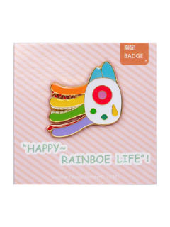 彩虹生活 徽章浅色-资料图