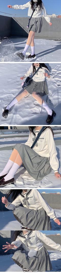 海川女子·水手服套装-资料图