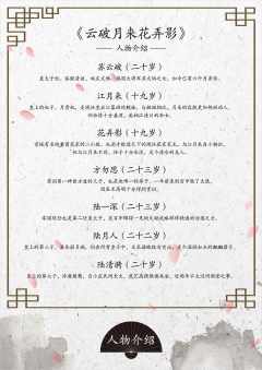 云破月来花弄影-资料图
