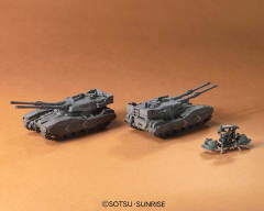 HGUC MS-06 扎古 II 重力战线 61坦克 套装-资料图