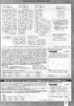 MG RX-78-2 高达 Ver.3.0 钛电镀版-资料图