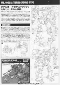 1/100 高达00模型系列 MSJ-06II-A 铁人地上型-资料图