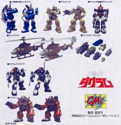 Dougram Mini Figure Collection - Part 3 达格拉姆-资料图