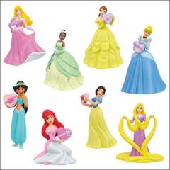 Disney Princess Royal Heart Figure 佳斯敏公主-资料图