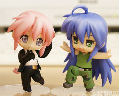 Nendoroid Petit 高良美幸 Lucky Star Street Fighter IV Cosplay-资料图