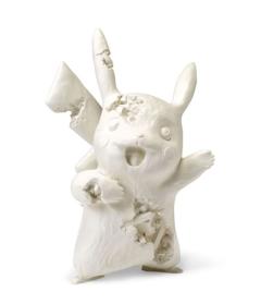 White Crystalized Pikachu 宠物小精灵- 比卡超-资料图