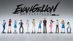 Evangelion Battlefields Gaming Figure Season 01 绫波丽 School Uniform-资料图