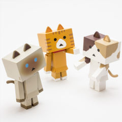 Nyanboard Figure Collection 2 阿楞 Calico(camel)-资料图