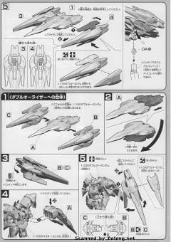 1/100 高达00模型系列 GNR-010 0强化战机-资料图
