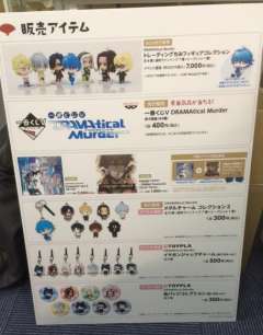 DRAMAtical Murder Trading Chimi Figure Collection Clear Chimi-资料图