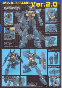 MG RX-178 高达 Mk-II (Titans) Ver. 2.0-资料图