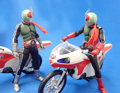 SHF 真骨雕 假面骑士新1号-资料图