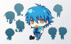 DRAMAtical Murder Trading Chimi Figure Collection 濑良垣苍叶 Chimi-资料图